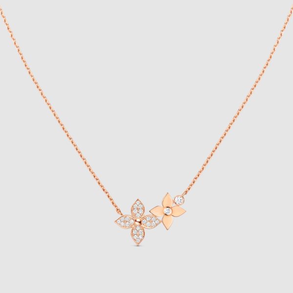 Vòng Cổ louis Vuitton Star Blossom Gold Diamonds