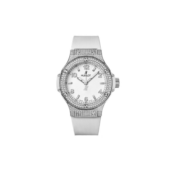 Đồng Hồ Hublot Big Bang 38mm White Pave Diamonds 361.SE.2010.RW.1704 - Image 2